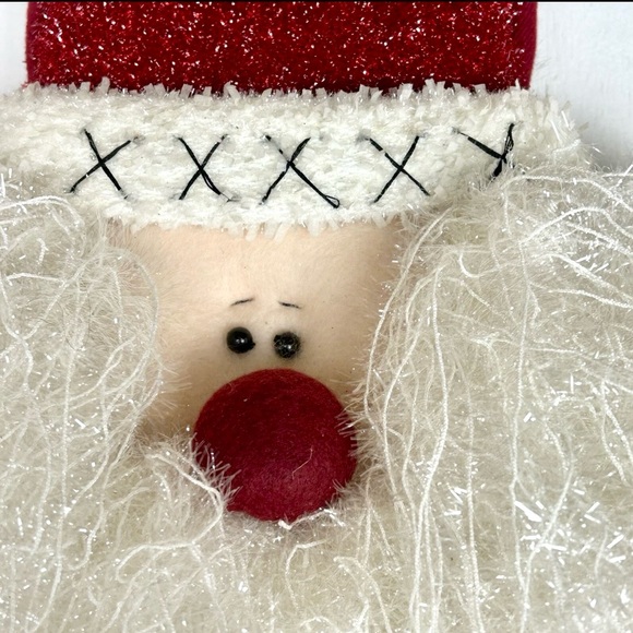 Santa Claus Christmas Door Hangers stuffed
Fabric plush large & medium hanging - Picture 9 of 15